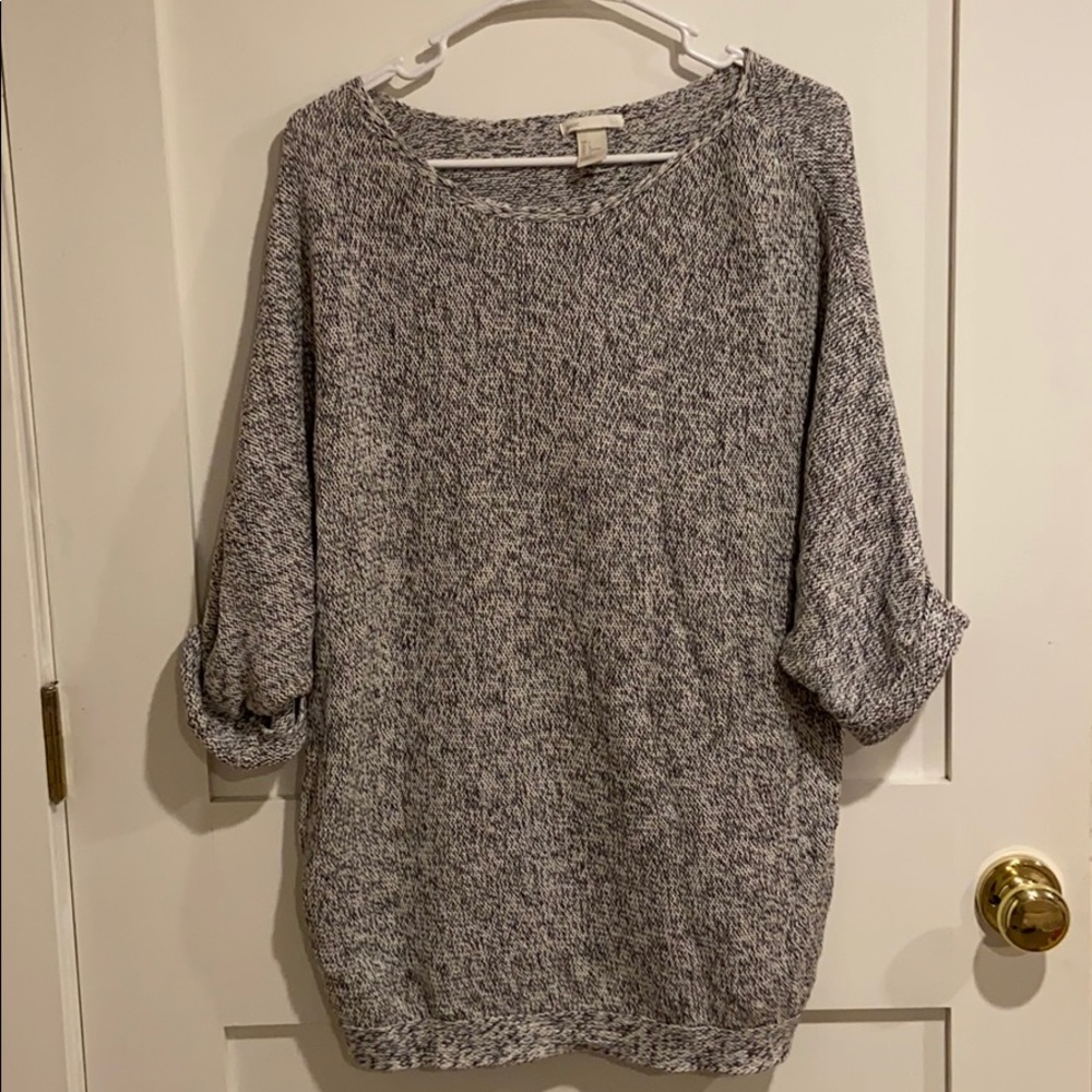 Salt and pepper sweater